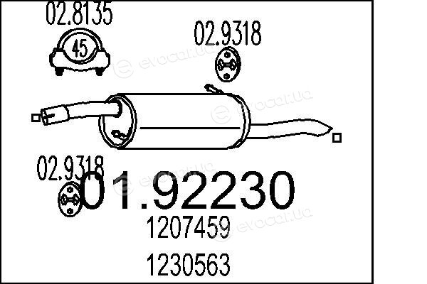 MTS 01.92230