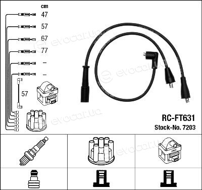 NGK / NTK RC-FT631