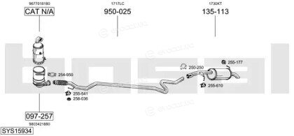 Bosal SYS15934