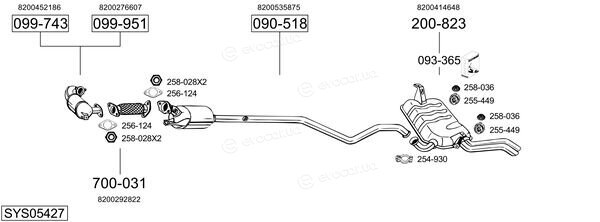 Bosal SYS05427