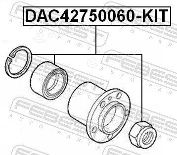 Febest DAC42750060-KIT