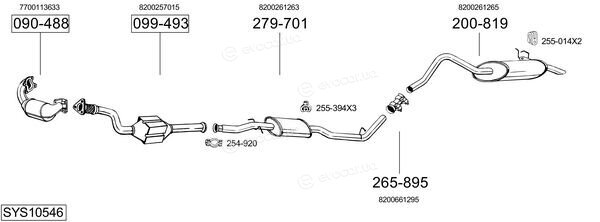 Bosal SYS10546