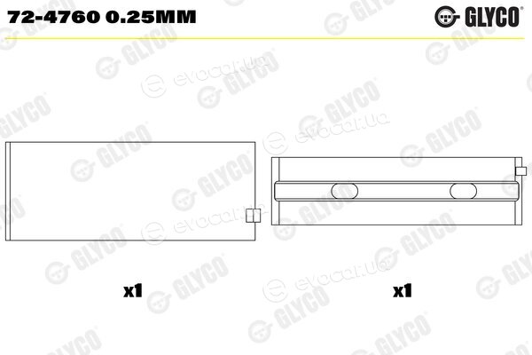 Glyco 72-4760 0.25mm