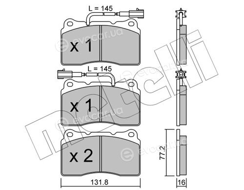 Metelli 22-0288-0