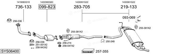 Bosal SYS06400