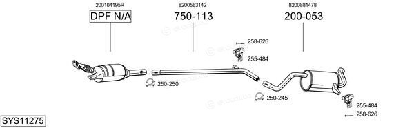 Bosal SYS11275