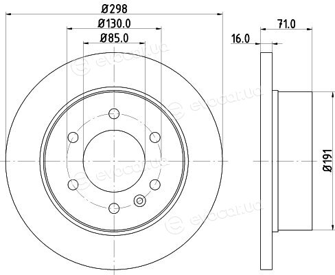 Hella Pagid 8DD 355 117-641