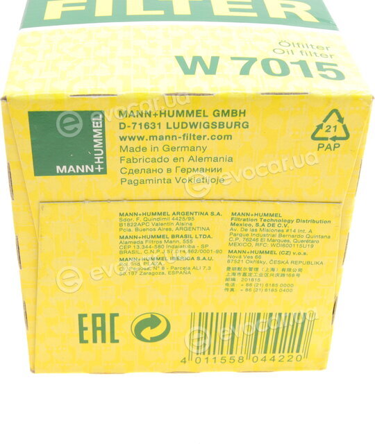 Mann W 7015
