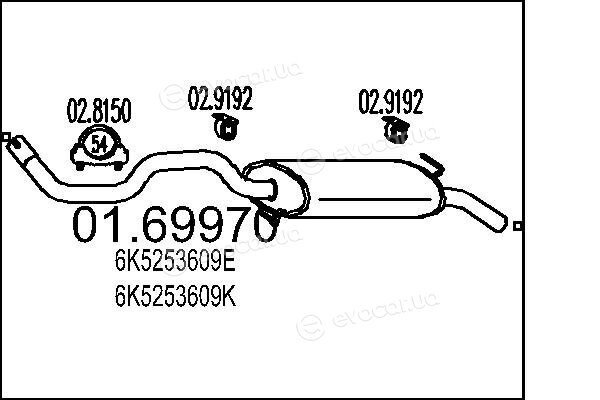 MTS 01.69970