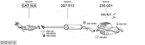 Bosal SYS14115