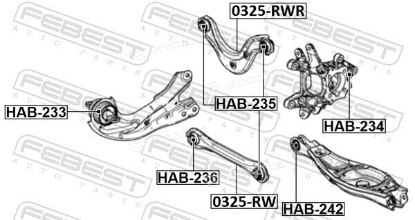 Febest HAB-242