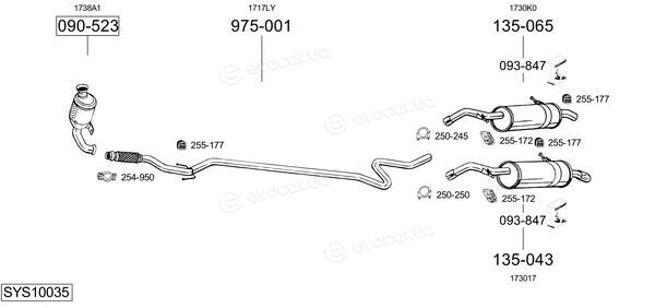 Bosal SYS10035