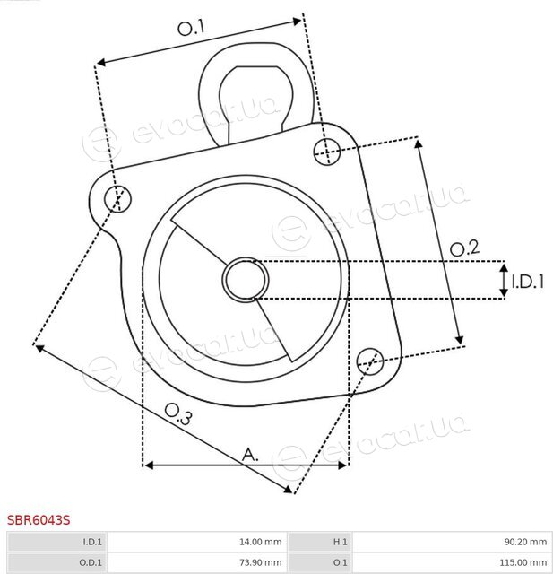 AS SBR6043S