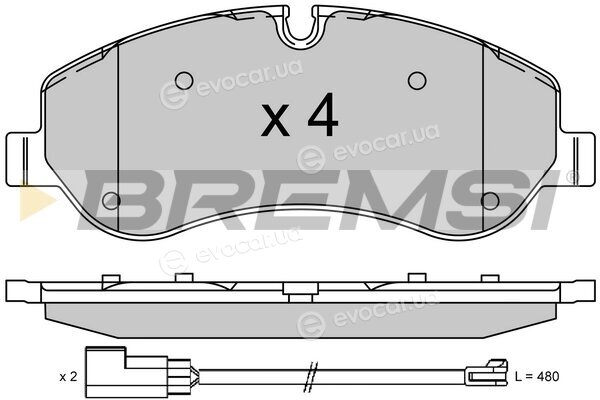 Bremsi BP3525