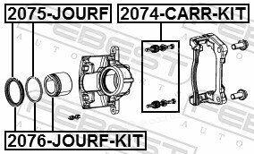 Febest 2076-JOURF-KIT