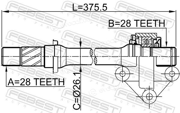 Febest 0512-CP