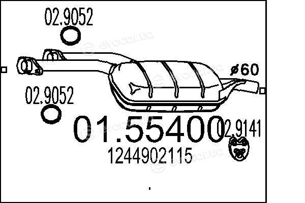 MTS 01.55400