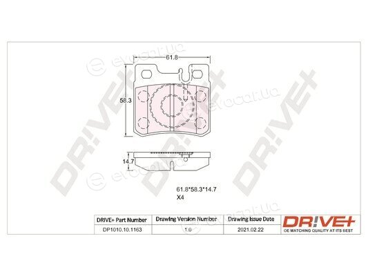 Drive+ DP1010.10.1163