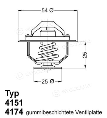 Wahler / BorgWarner 4151.76D