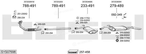 Bosal SYS07698