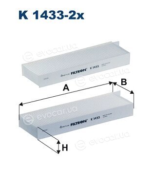 Filtron K 1433-2x