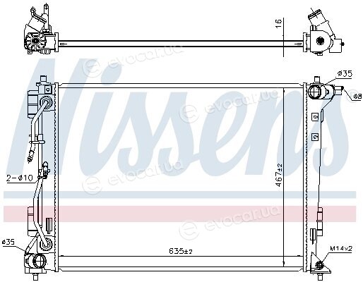 Nissens 606604