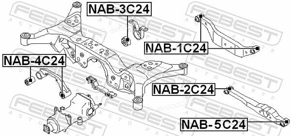 Febest NAB-1C24