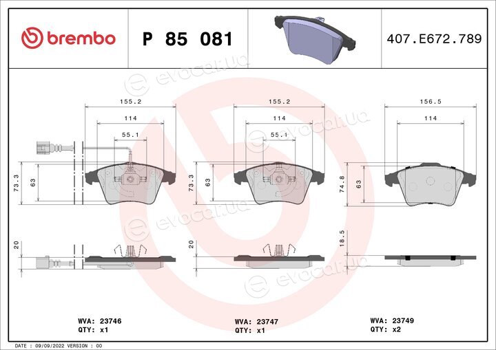 Brembo P 85 081