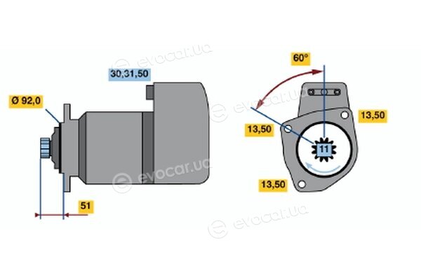 Bosch 0 001 417 045