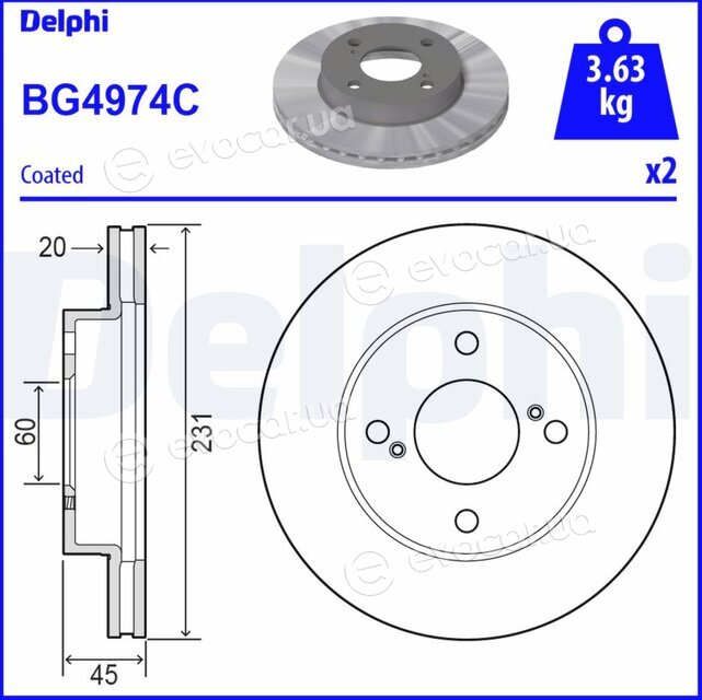 Delphi BG4974C