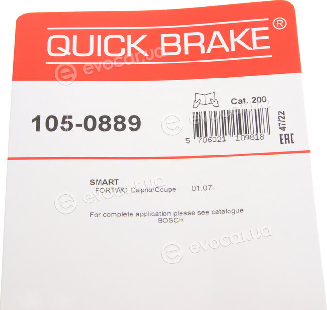 Kawe / Quick Brake 105-0889