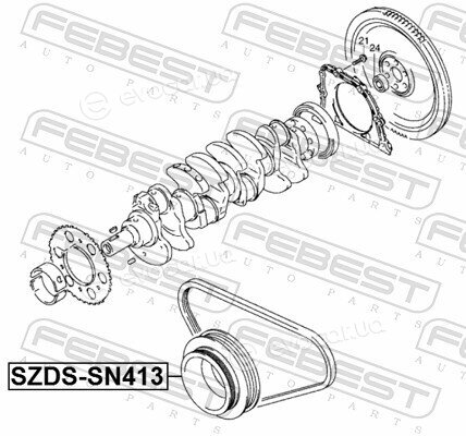 Febest SZDS-SN413