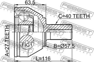 Febest 2910-FLIIF