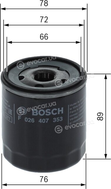 Bosch F 026 407 353