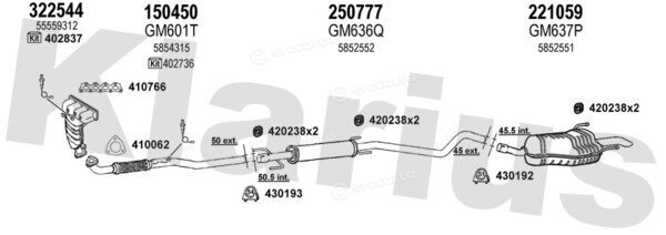 Klarius 391692E