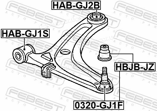 Febest HAB-GJ2B