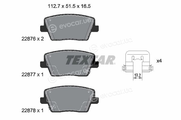 Textar 2287601