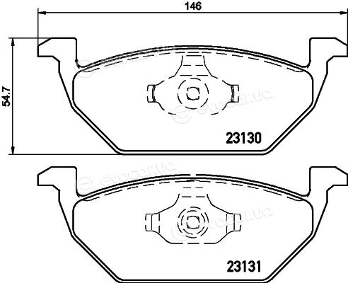 Hella Pagid 8DB 355 008-591