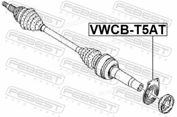 Febest VWCB-T5AT