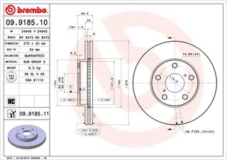 Brembo 09.9185.11