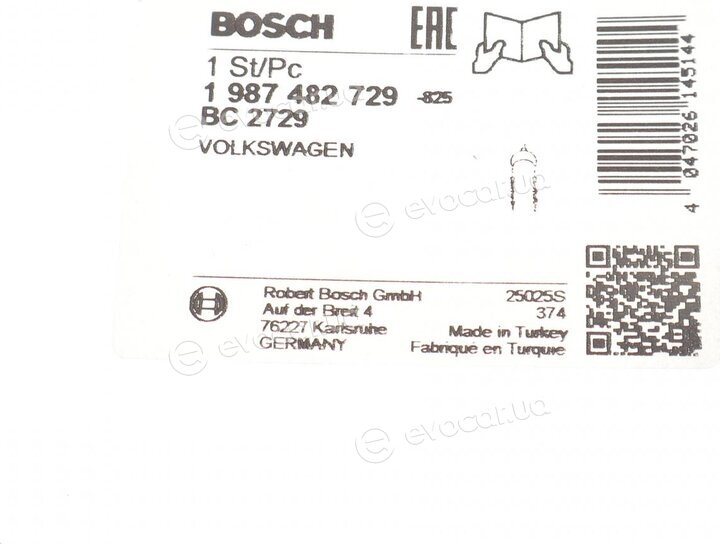 Bosch 1 987 482 729