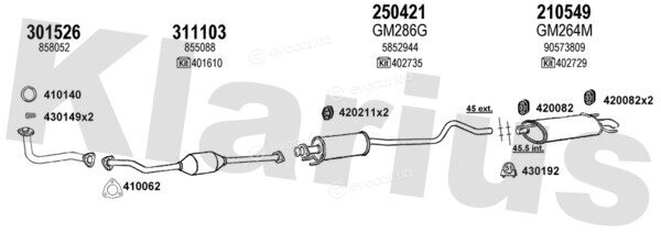 Klarius 390934E