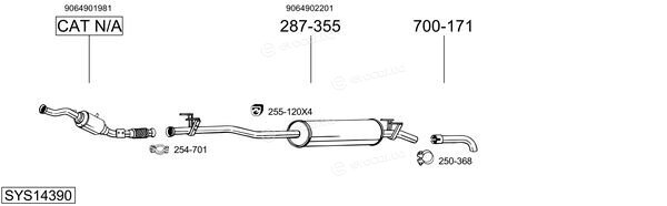 Bosal SYS14390