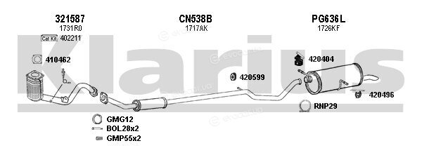 Klarius 180716U