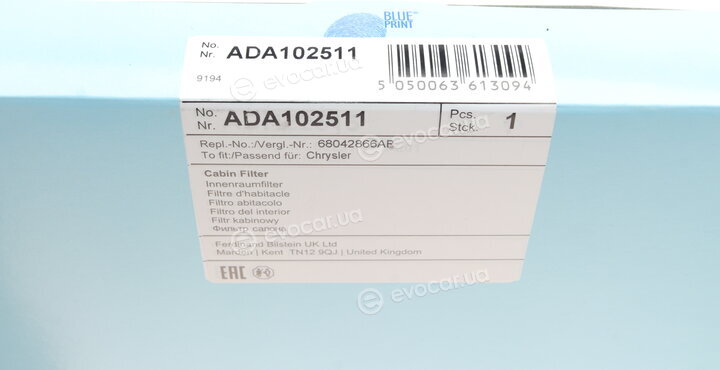 Blue Print ADA102511