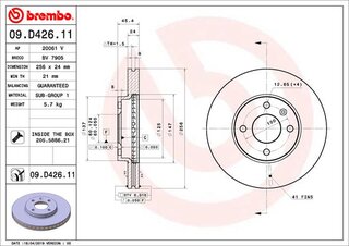 Brembo 09.D426.11