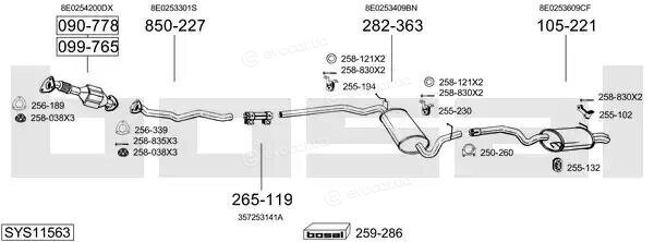 Bosal SYS11563