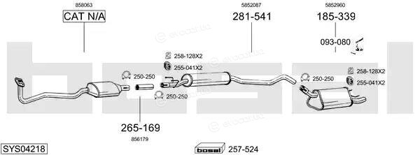 Bosal SYS04218