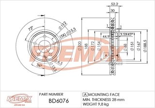 Fremax BD-6076