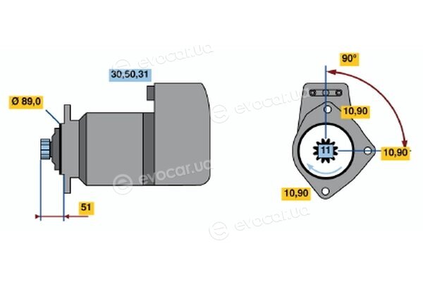 Bosch 0 001 417 055